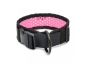 Preview: SOFTY Halsband | Länge: 40-46cm | Breite: 4,3cm | Farbe: schwarz/pink